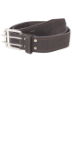 изображение Ремень кожаный 45 мм хром