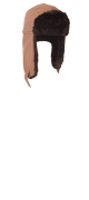 изображение Шапка-ушанка короткий ворс